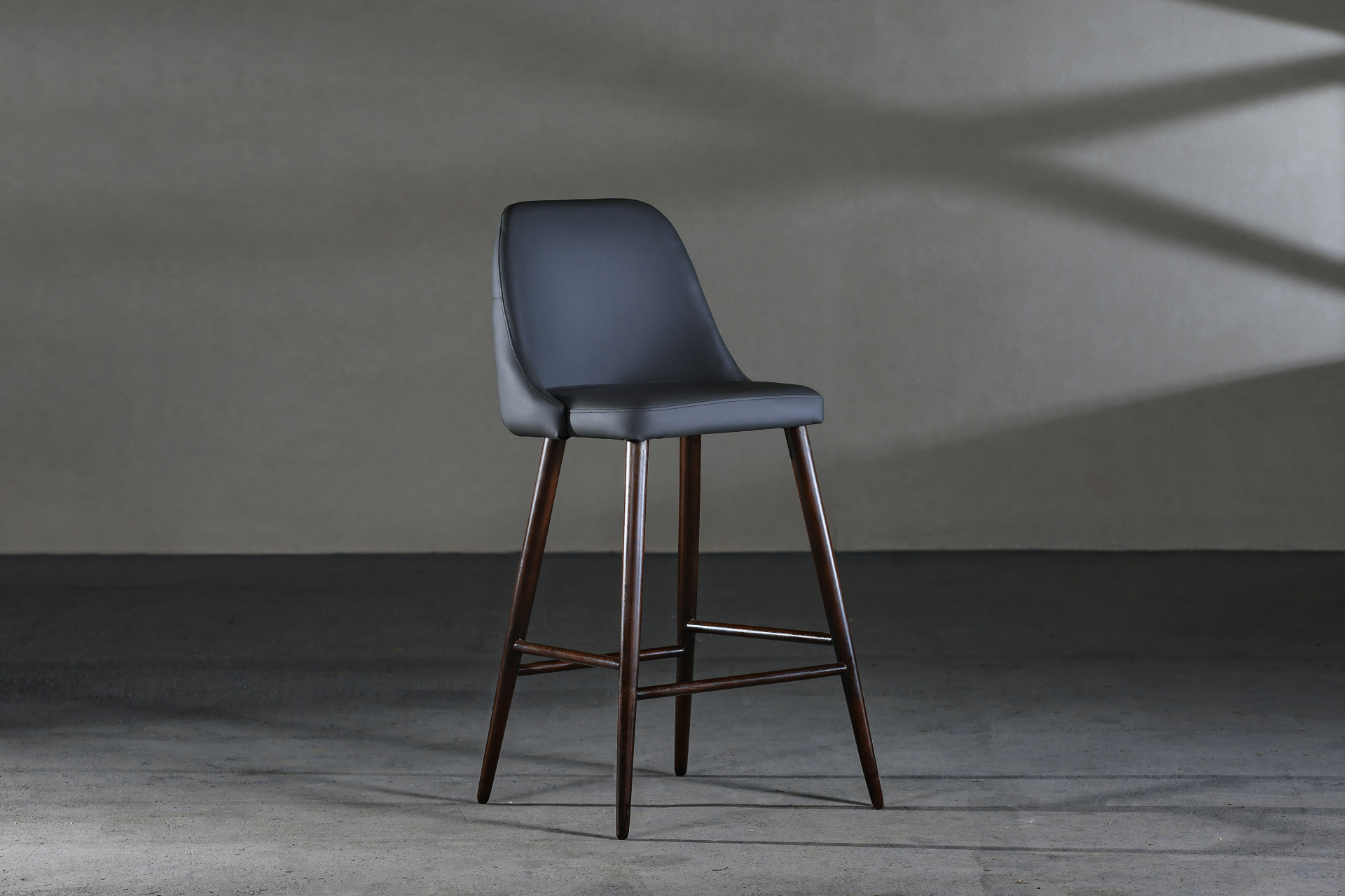 Loft Leather Counter Stool