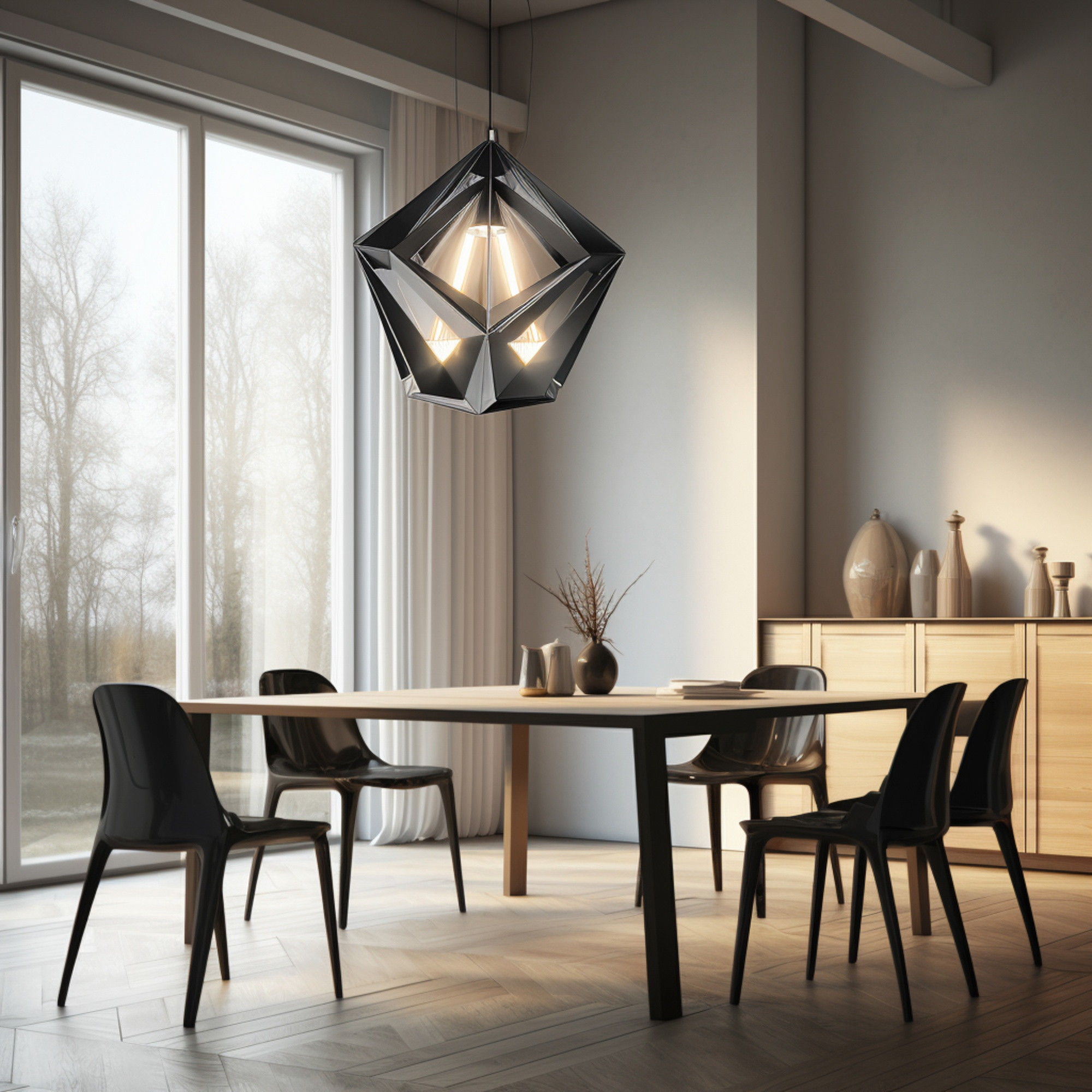 Brohm Oak Dining Table